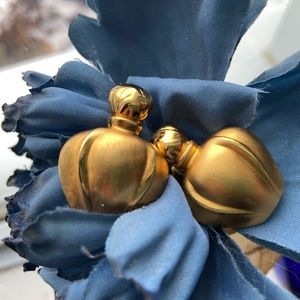 Vintage 1980’s Christian Dior Poison Clip Earrings
